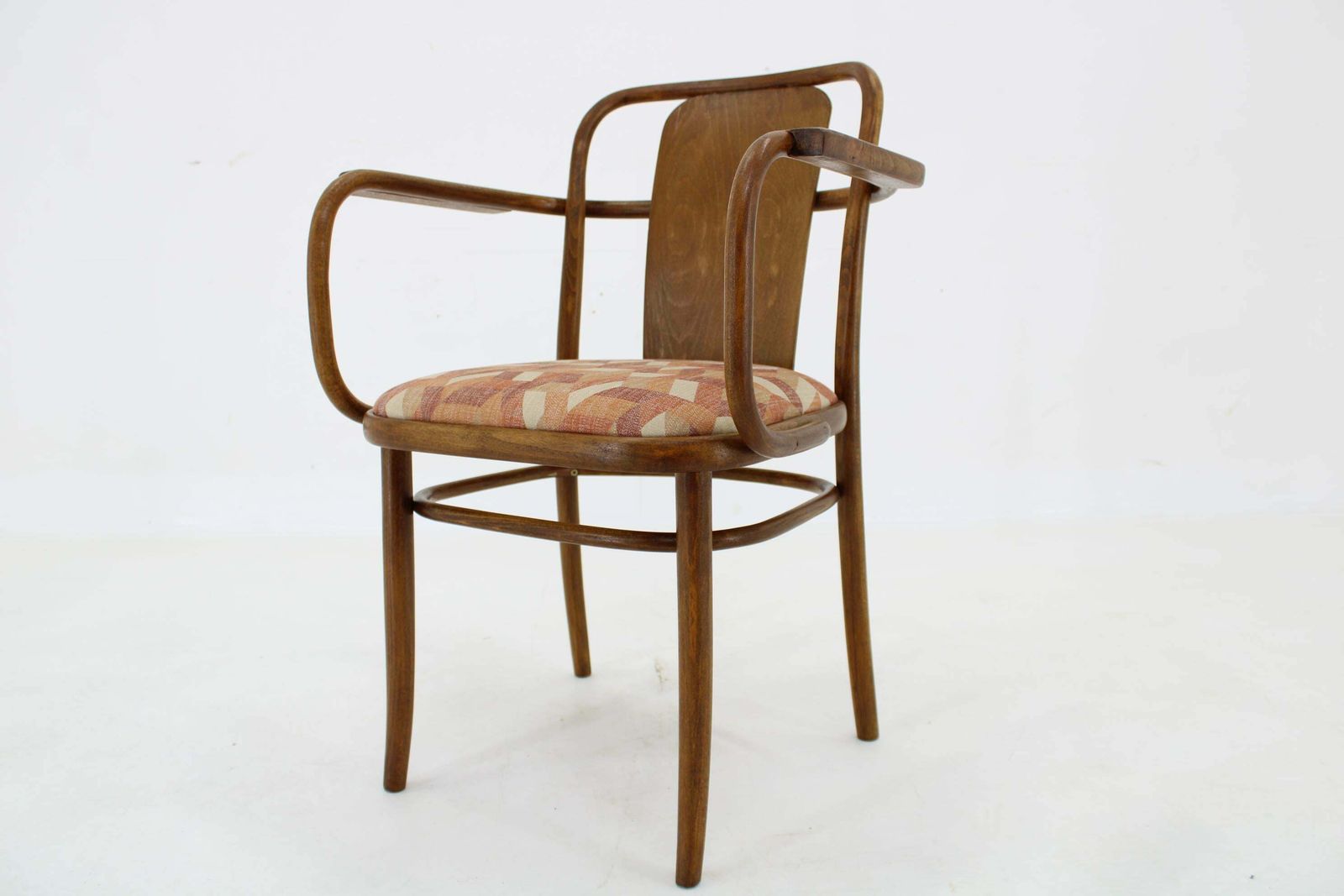 photo furniture 1960s Desk Or Side Bentwood Chair By Ton, Czechoslovakia
