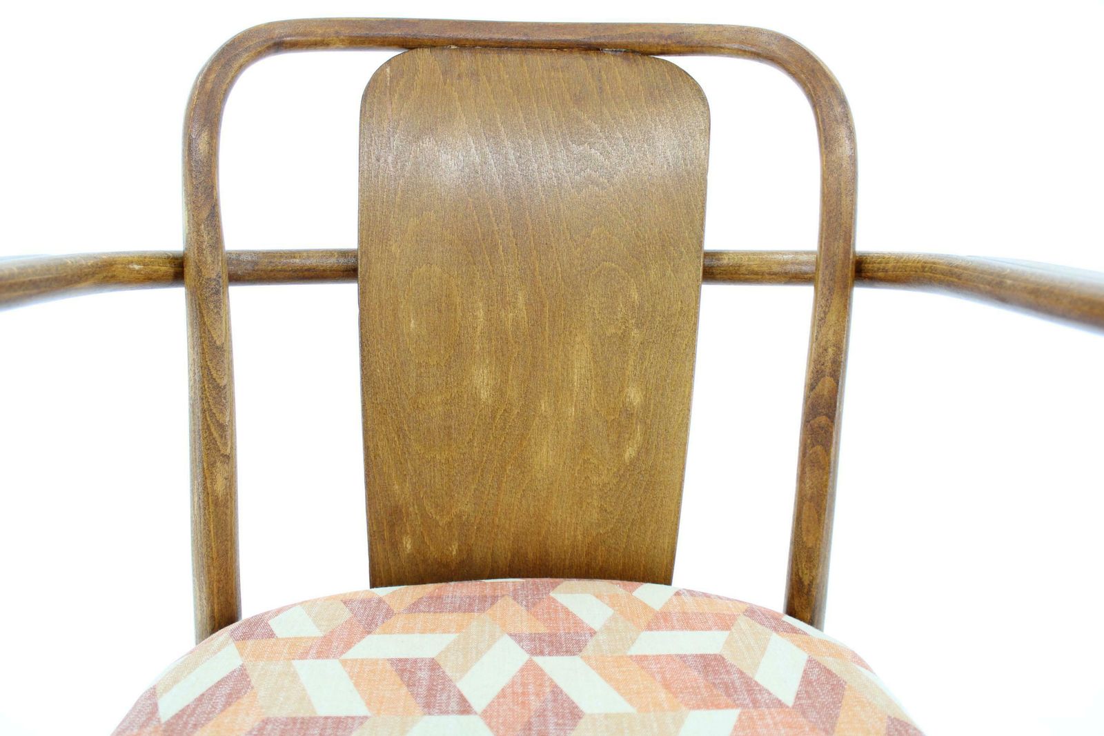 391.0 1960s Desk Or Side Bentwood Chair By Ton, Czechoslovakia photo