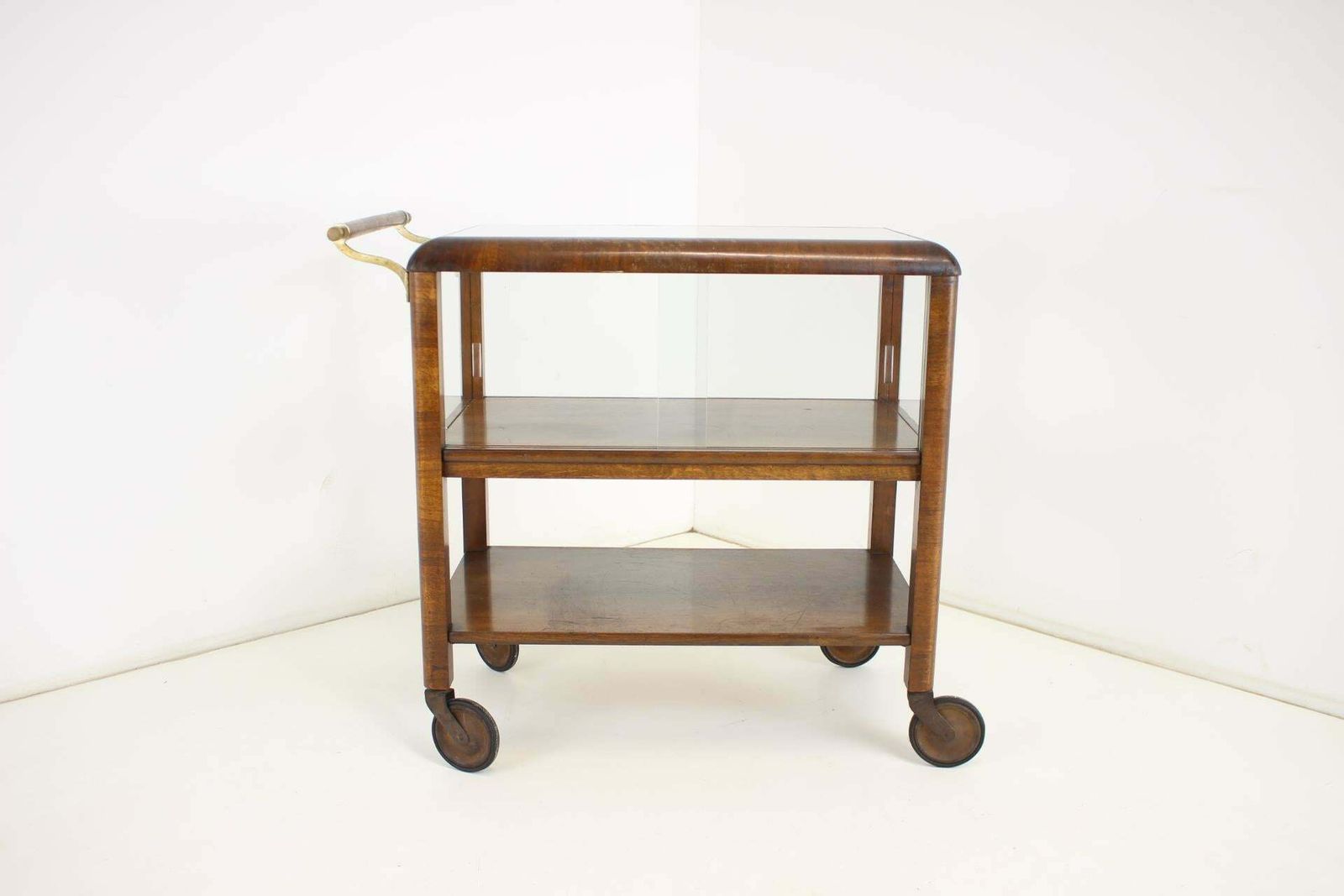 1930s Art Deco Serving Bar/Cart, Czechoslovakia photo for sale