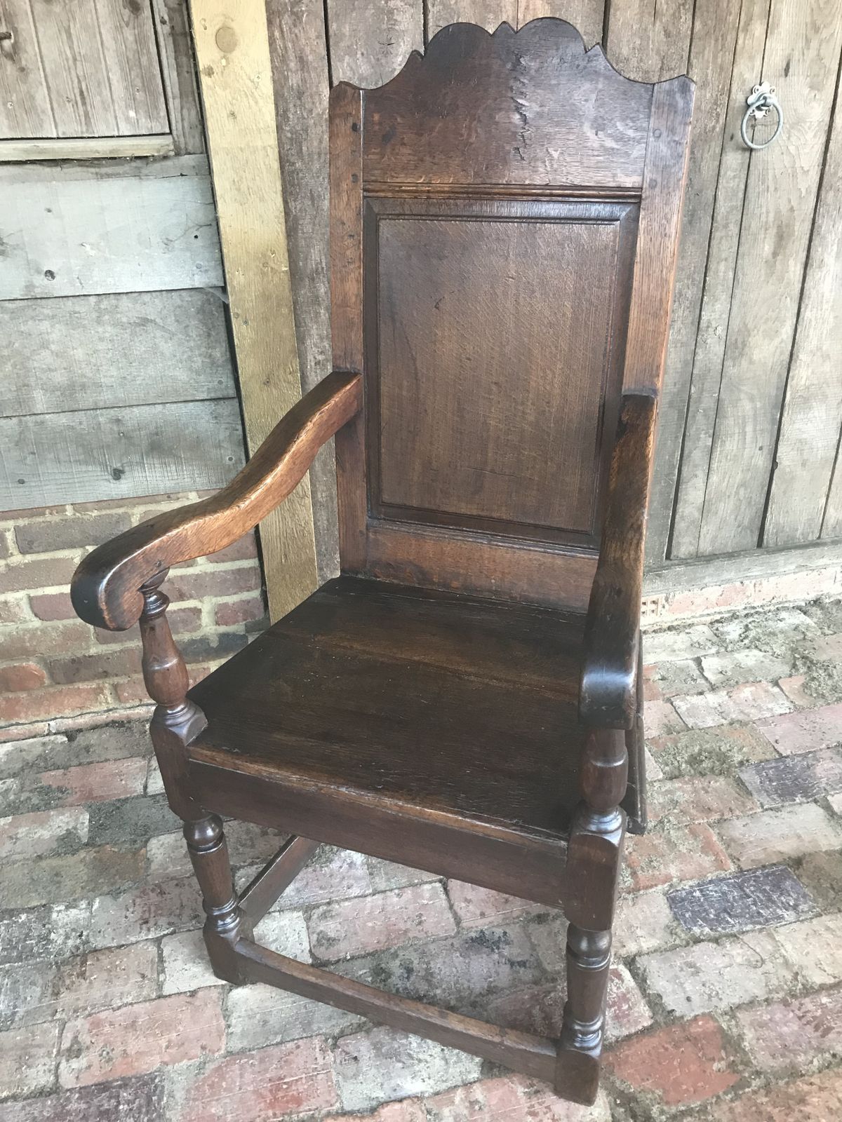 17th Century Oak Wainscot Chair photo 495.0