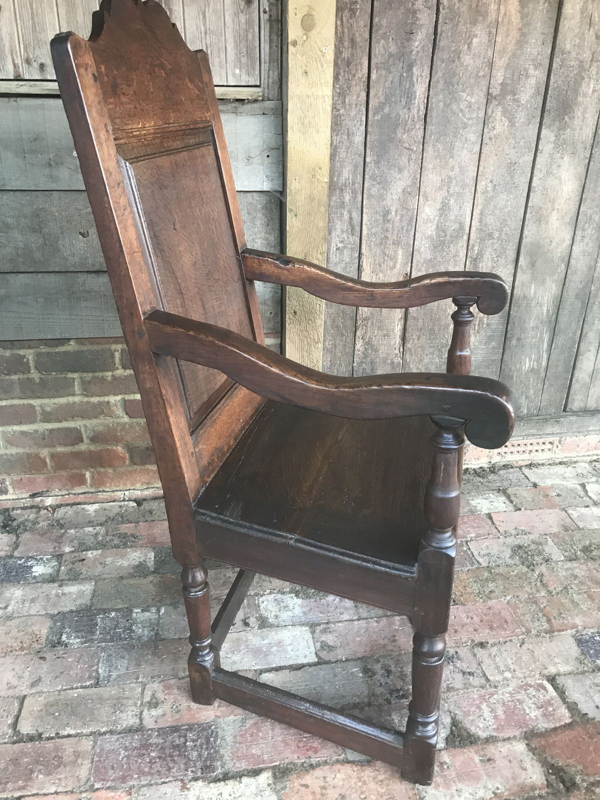 17th Century Oak Wainscot Chair photo vinterior