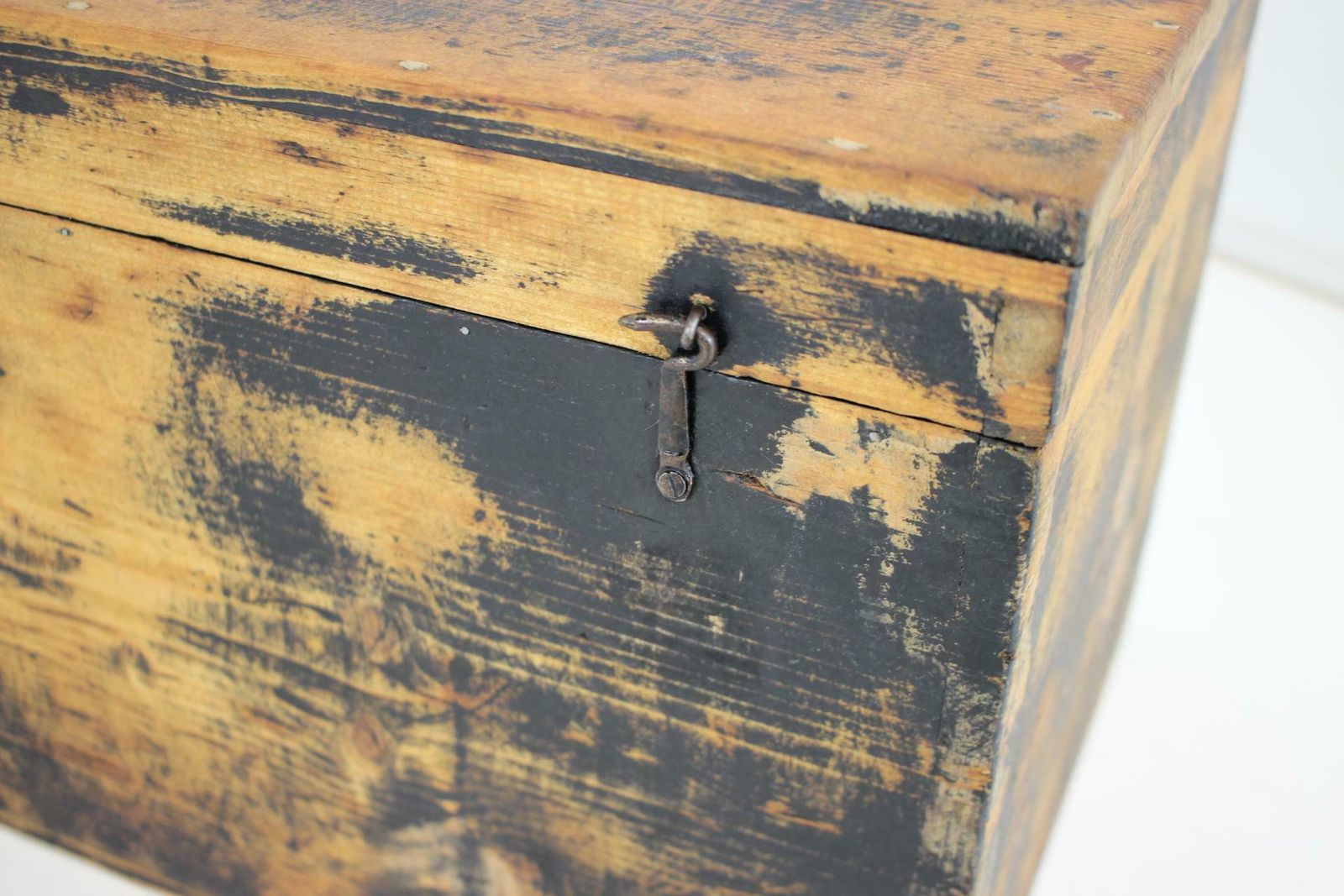 photo furniture 1950s Military Suitcase With Name, Czechoslovakia