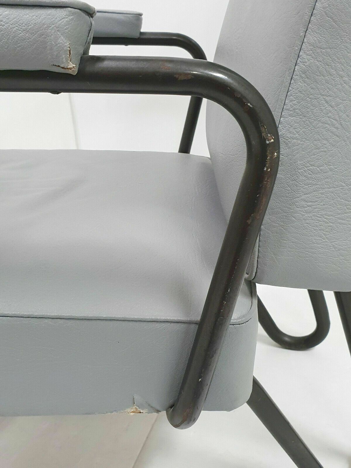 photo for sale Fauteuil Vintage 1950 De Jacques Hitier Pour Tubauto 50s 1950s Rockabilly