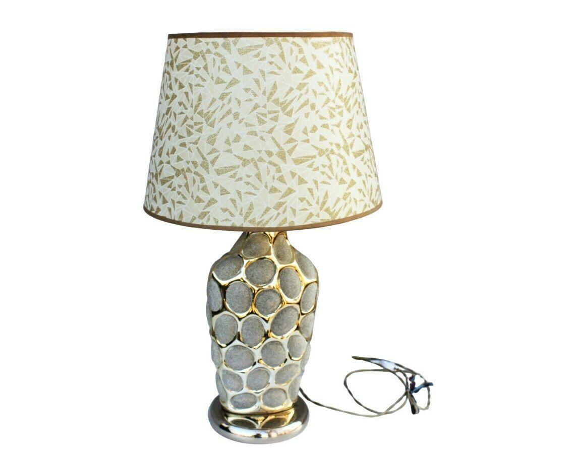 Table Lamp In Hollywood Regency Style  Large Single Accent Light  Living Room Lighting