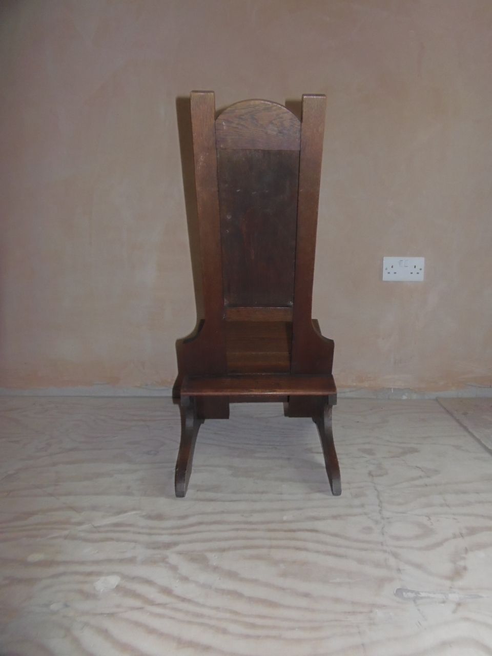 Furniture Arts And Crafts Oak Chair, 1900s photo