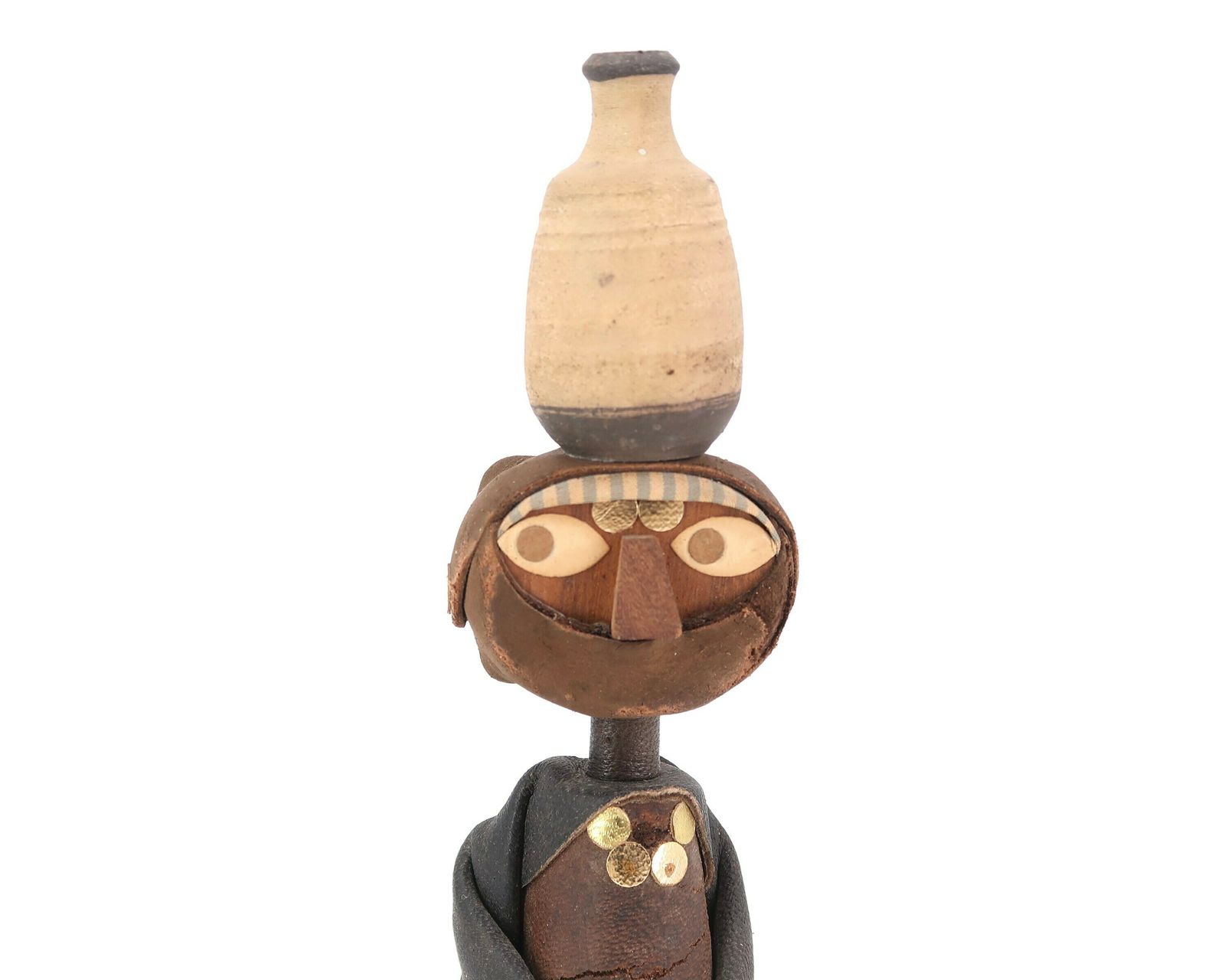 Frank Meisler Wooden Figurine, Israeli Woman, Made In Israel, 1960s / Sculpture, Judaica, Jewish Art photo furniture