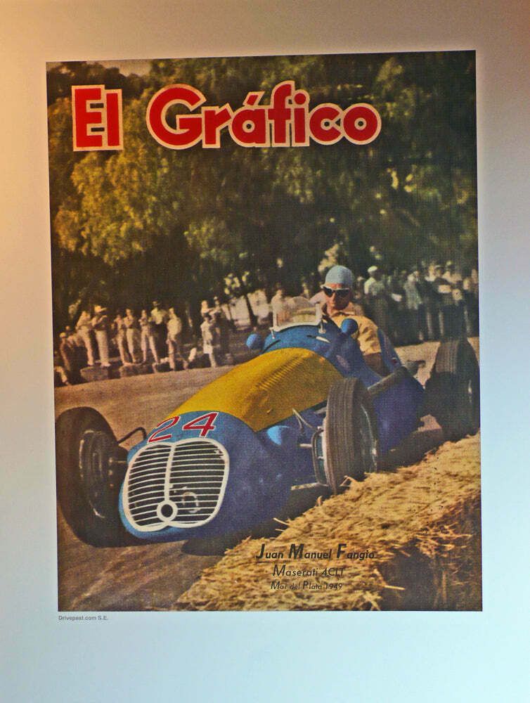 Fangio   Life At 300kph. Original Movie Poster, Italy, 1980 photo 795.0