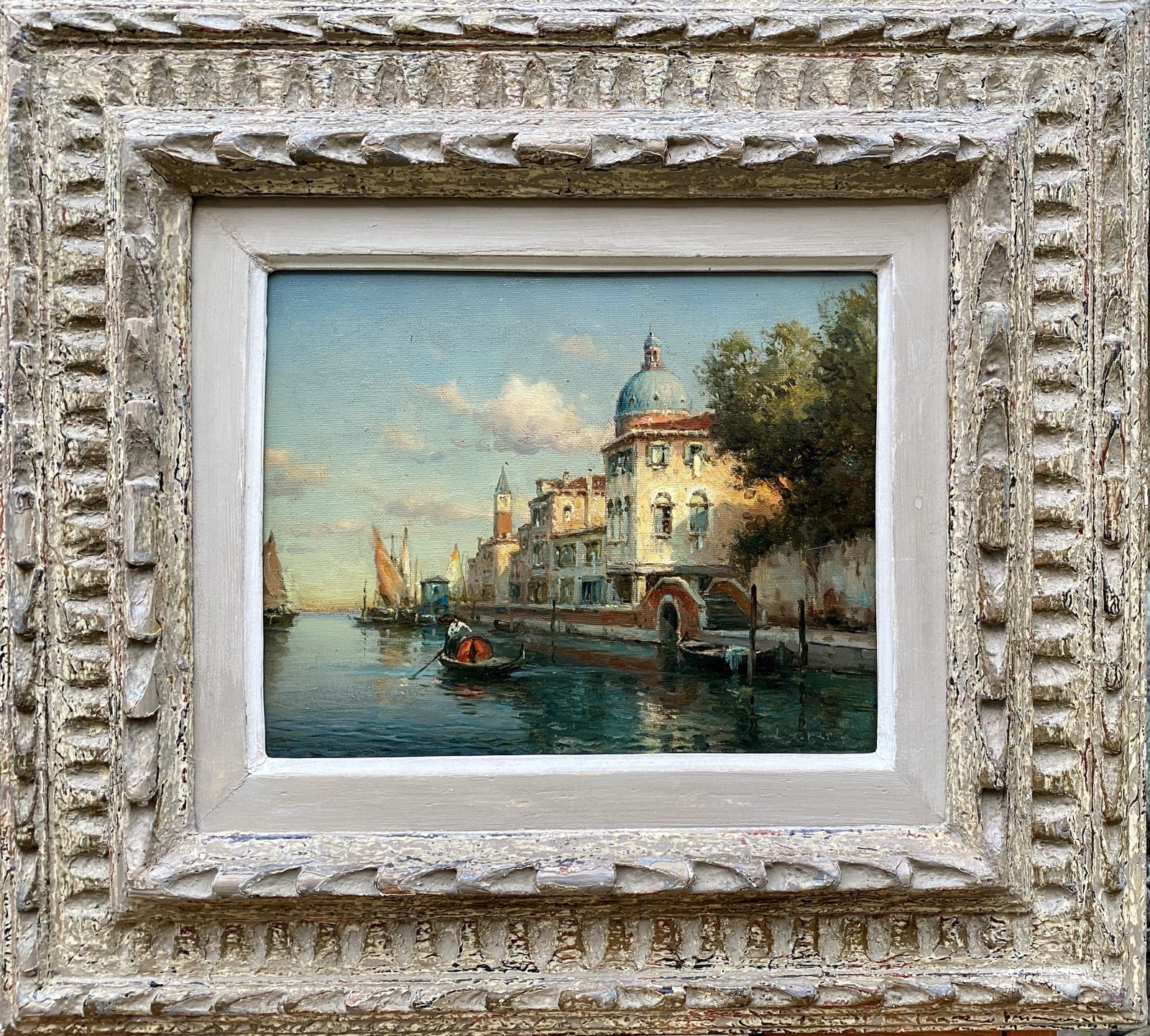 'A View Of Venice' By Antoine Bouvard, Saint Jean De Bournay 1870 – 1955, French Painter