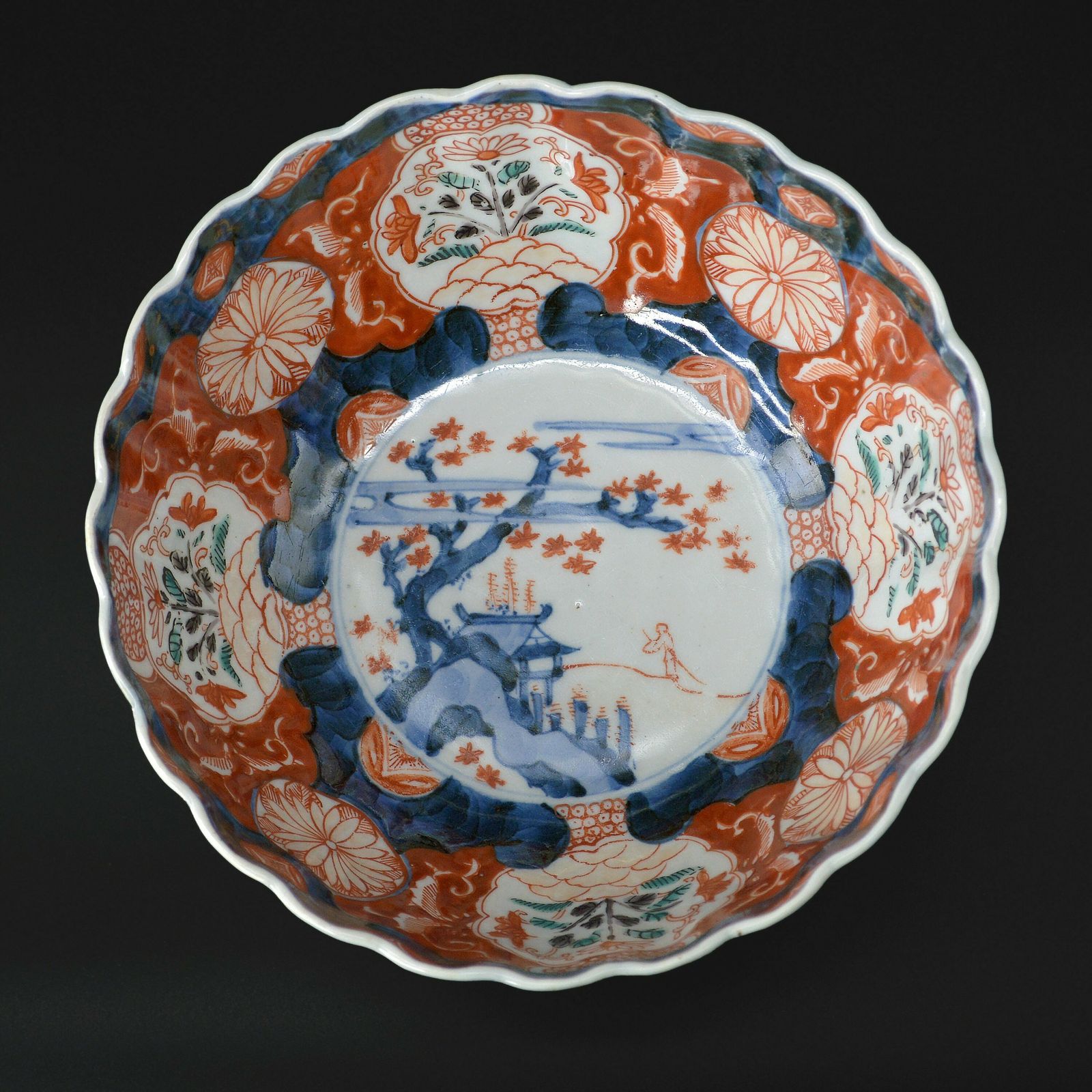 Japanese Meiji Period Imari Bowl | Japanese Ceramics | Antique Porcelain photo furniture