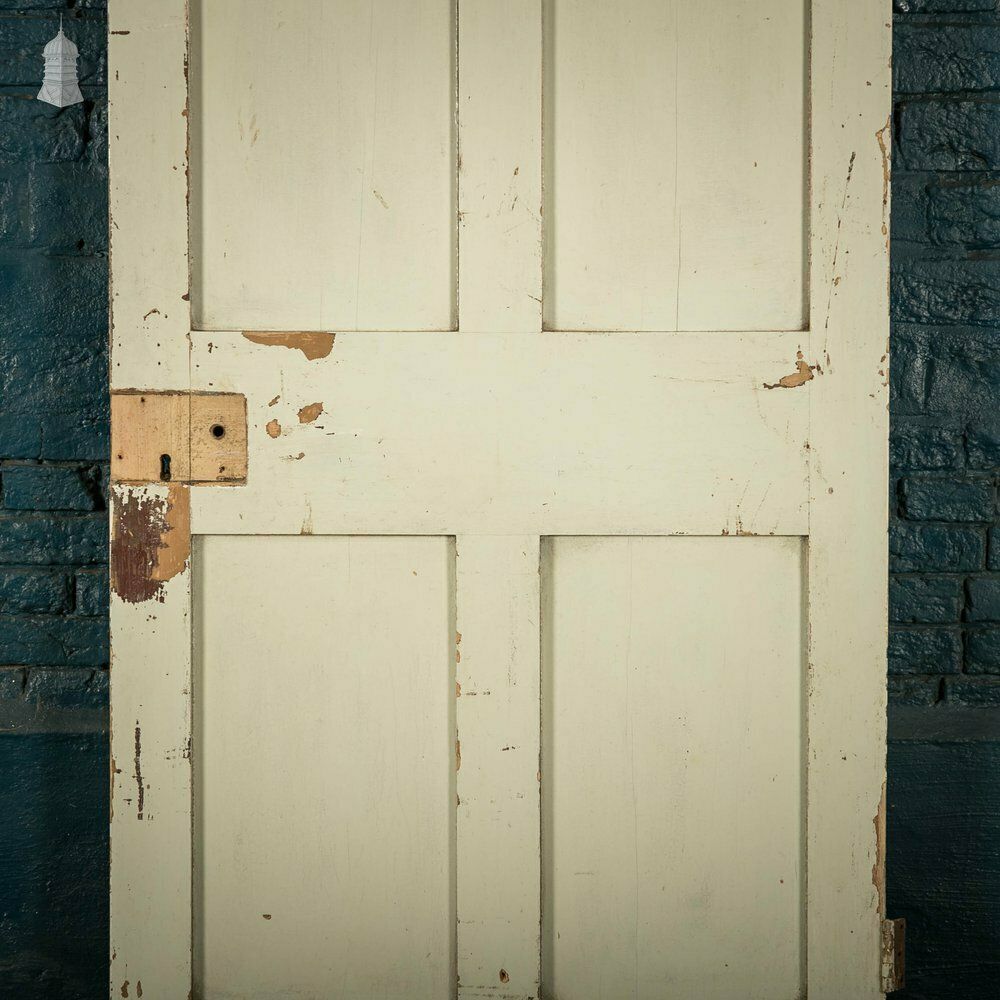 Home Fixtures Glazed Pine Door, Distressed Paint Finish photo