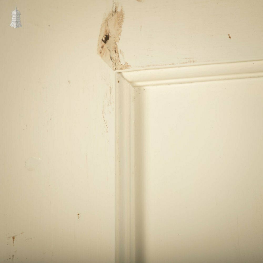 photo buy Pine Panelled Door, White Painted 3 Panel