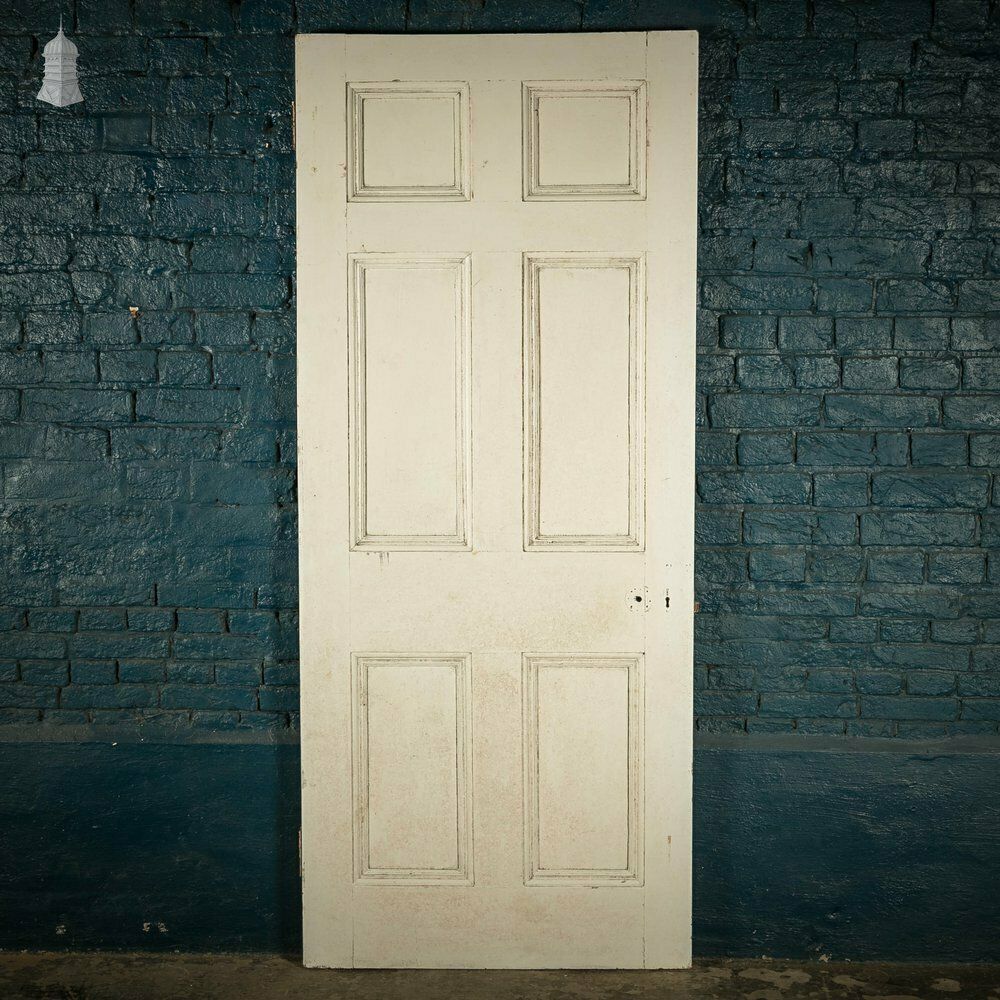 Pine Panelled Door, 6 Panel