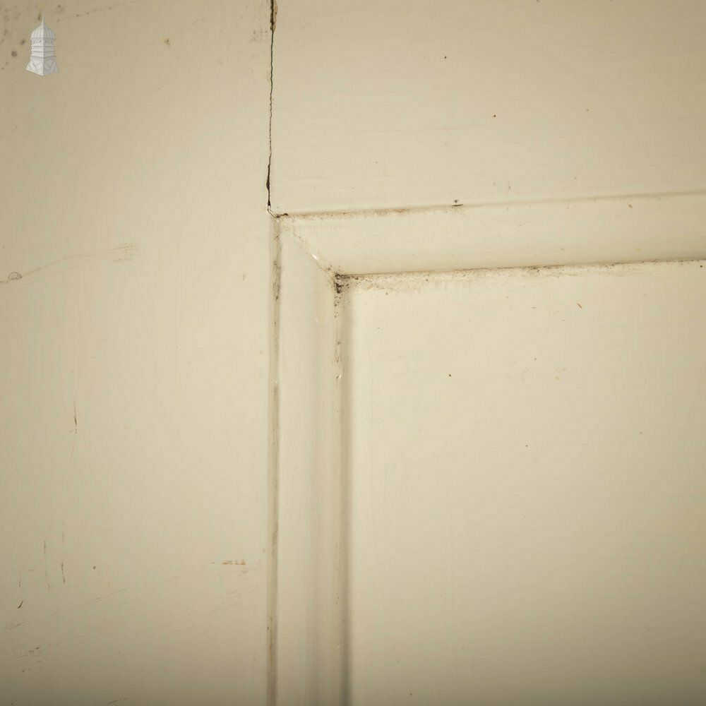 Pine Panelled Door, White Painted 4 Panel Door photo 240.0