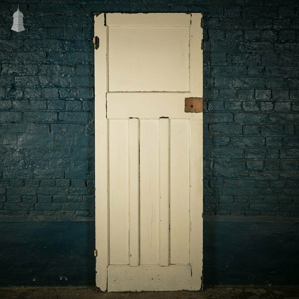 photo furniture 1930’s Style Door, 1 Over 3 Panelled Door, White Painted Finish