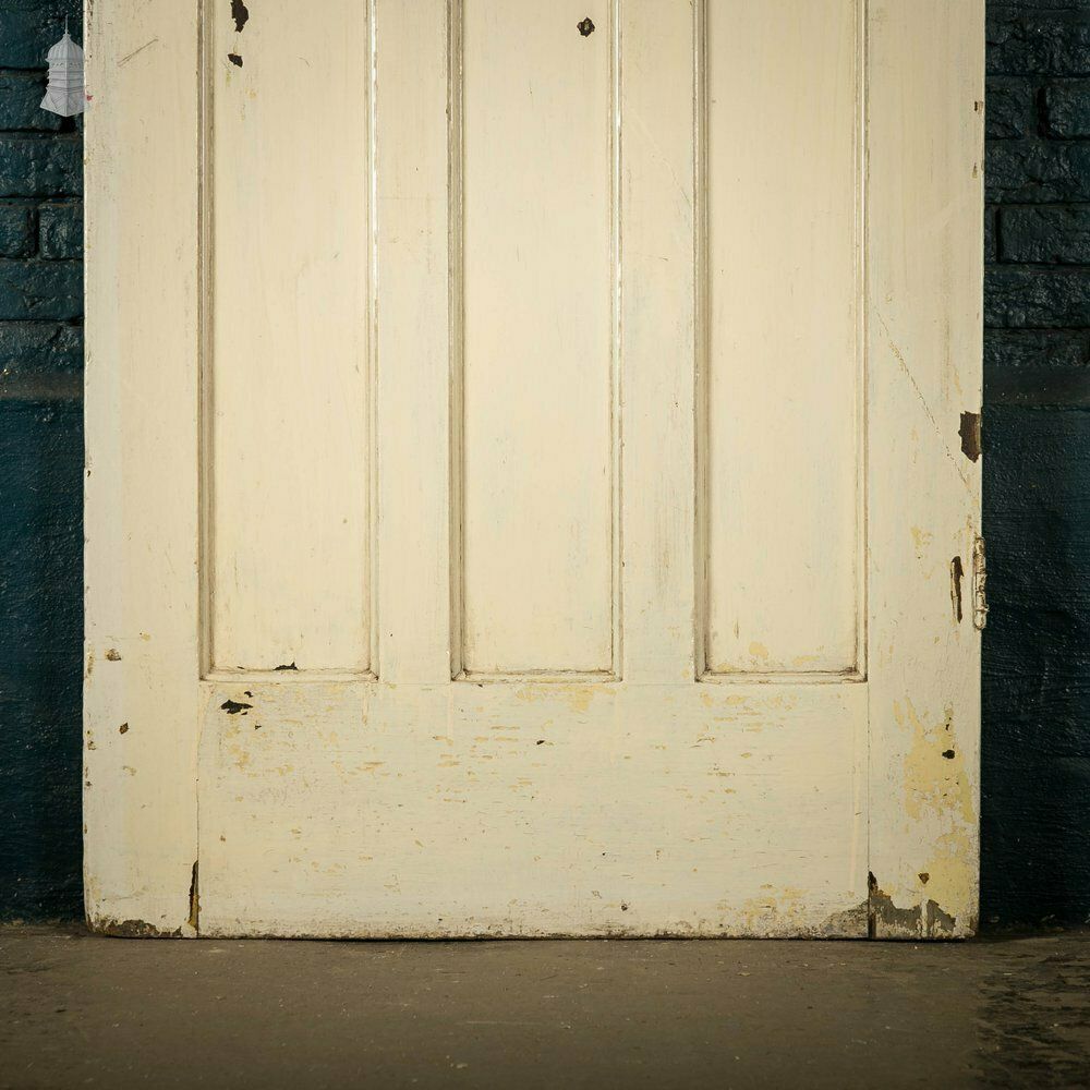 240.0 Half Glazed 1930’s Style Door, 1 Over 3 Panelled Door photo