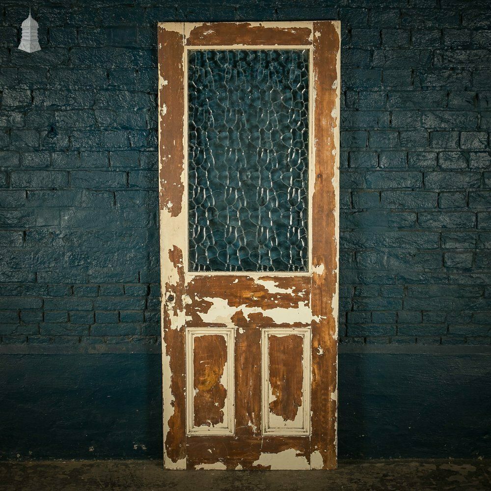 photo furniture Half Glazed Door, Textured Glass