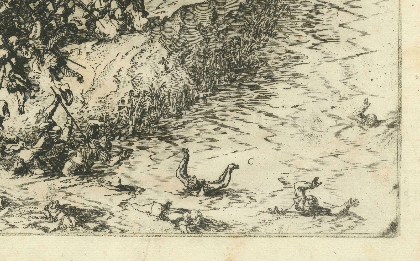 First Sparks Of The Eighty Years' War In Oosterweel In 1567, Engraved In 1632 photo vinterior