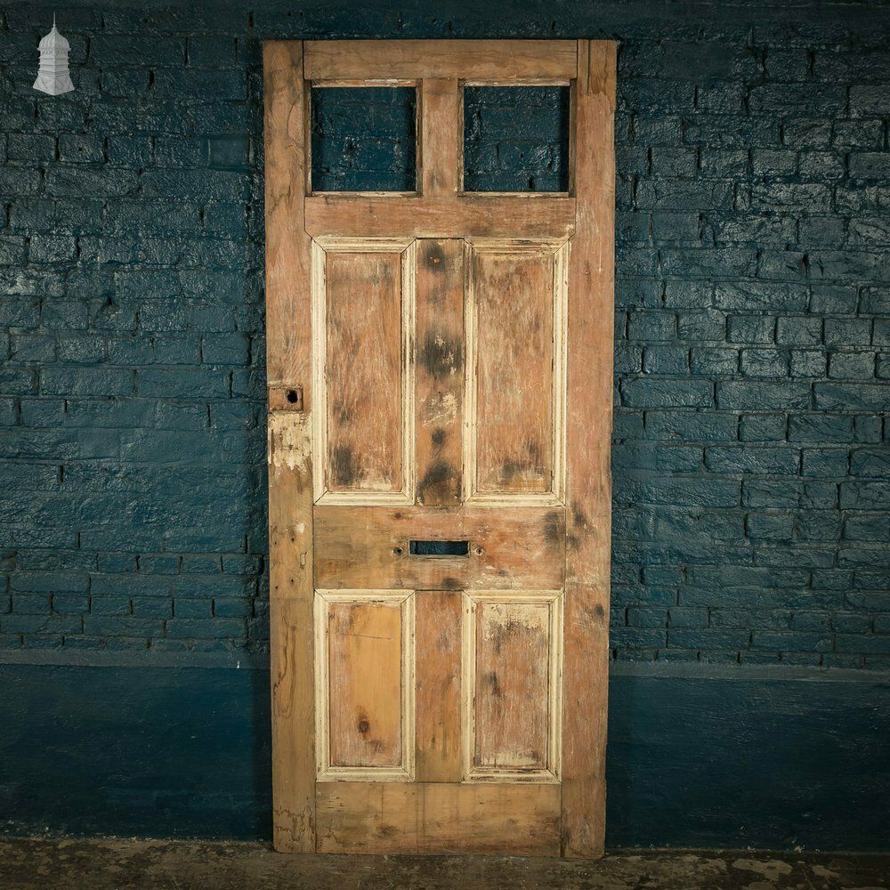 photo for sale Glazed Pine Door, Moulded 6 Panel