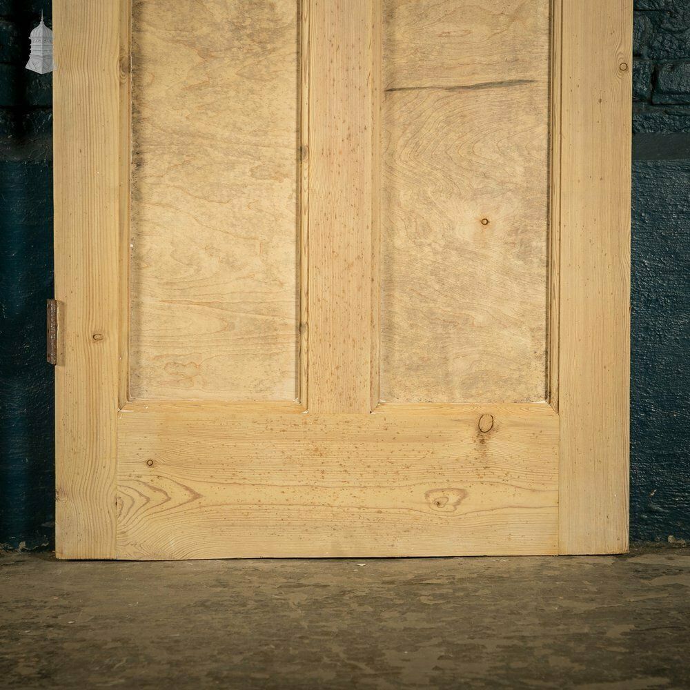 Pine Panelled Doors, Set Of 2 photo vintage