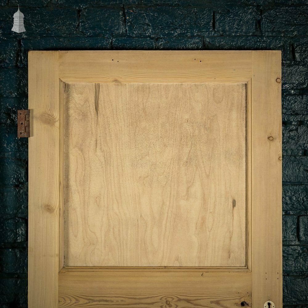 photo vintage Pine Panelled Doors, Set Of 2