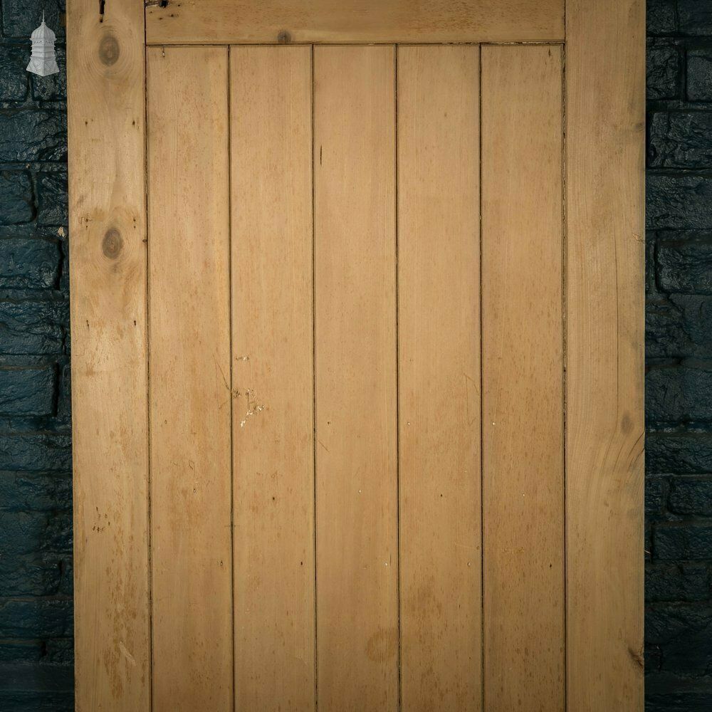 photo furniture Glazed Pine Door, Edwardian Framed Plank And Ledge