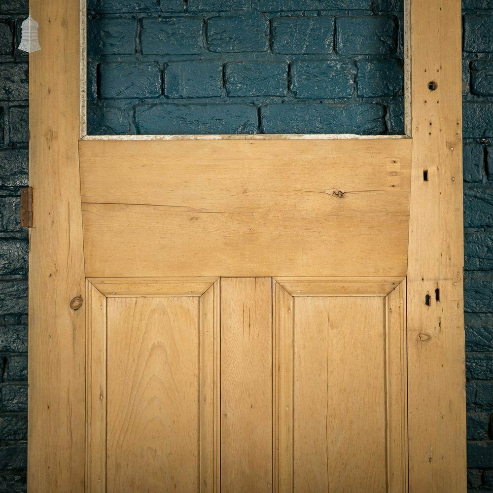 photo for sale Half Glazed Door, Victorian, Pine With Moulded Panels