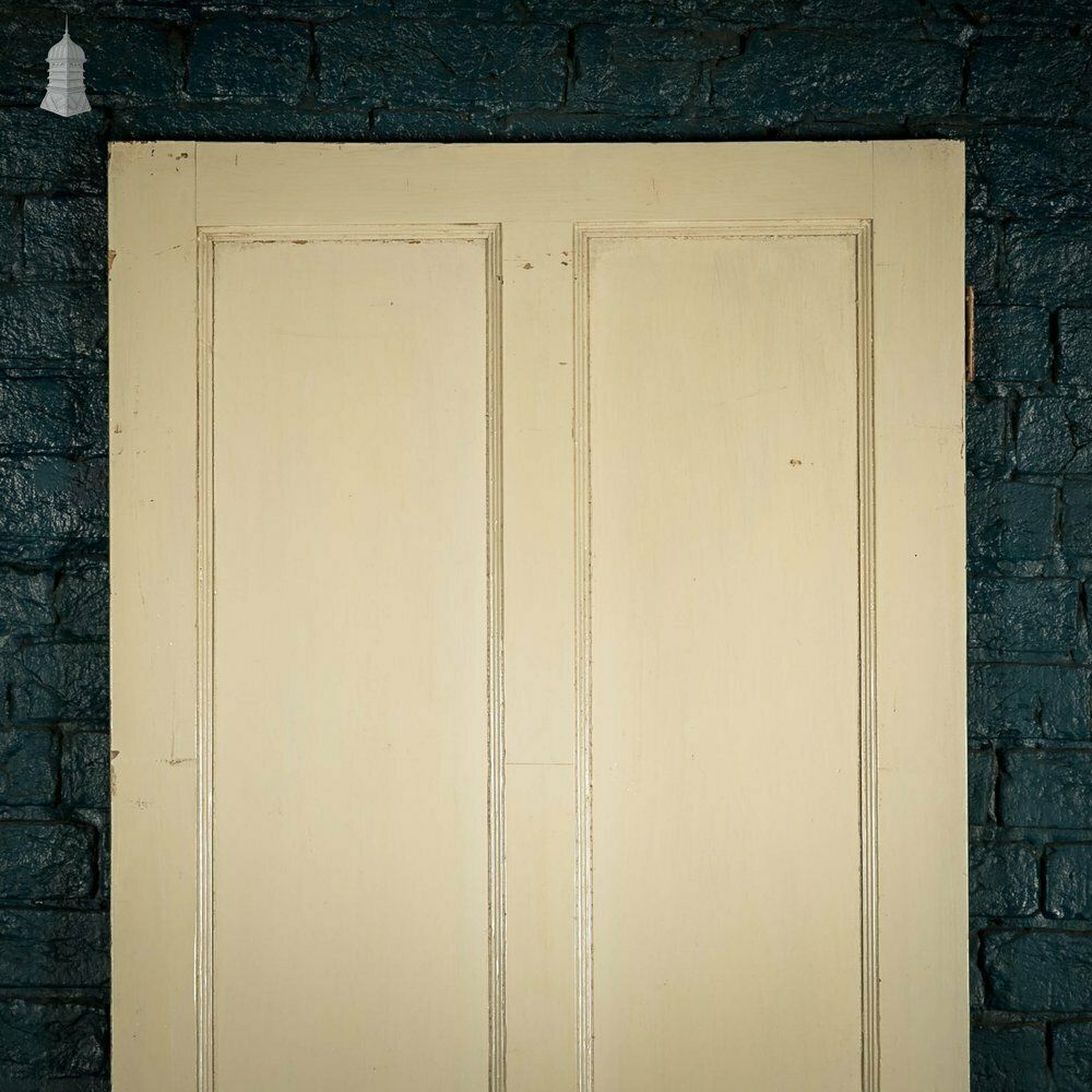 Pine Panelled Door, 4 Panel White Painted photo furniture