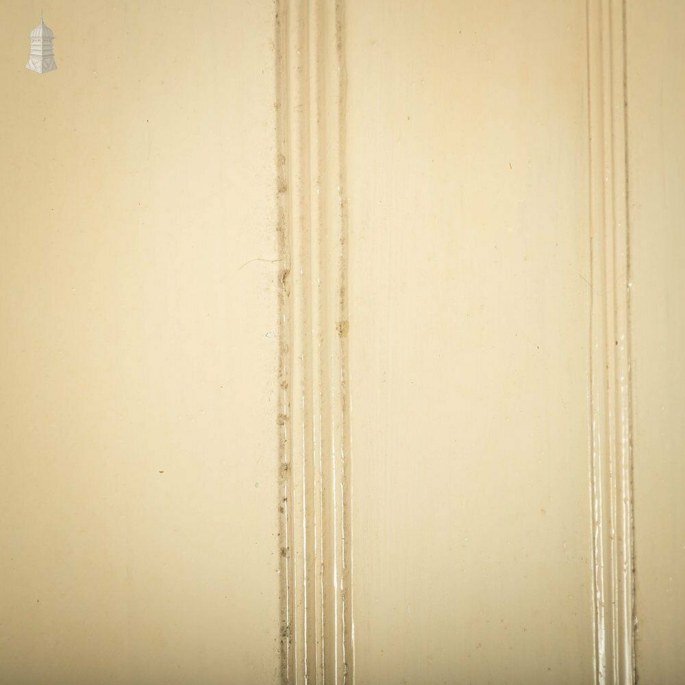 150.0 Pine Panelled Door, 4 Panel White Painted photo
