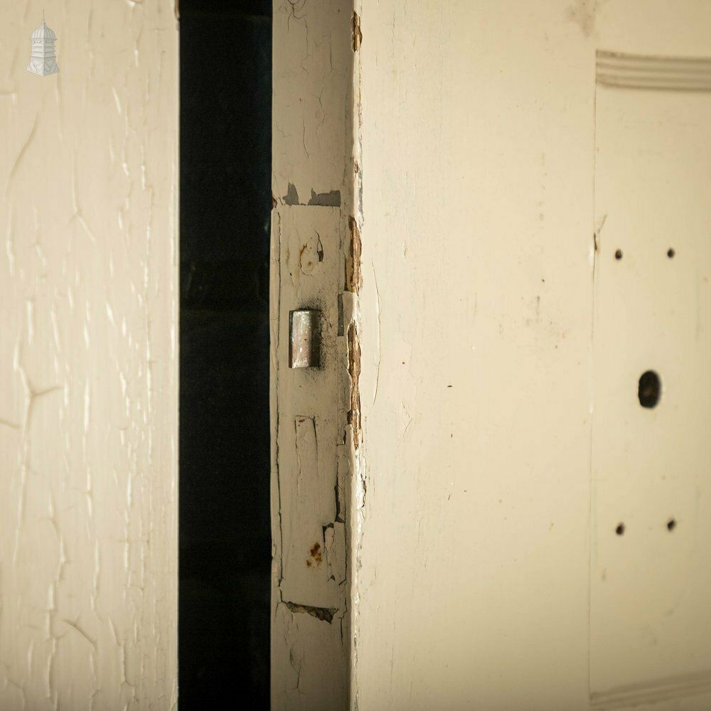 810.0 Pine Panelled Door, 6 Panel White Painted Set Of 5 photo