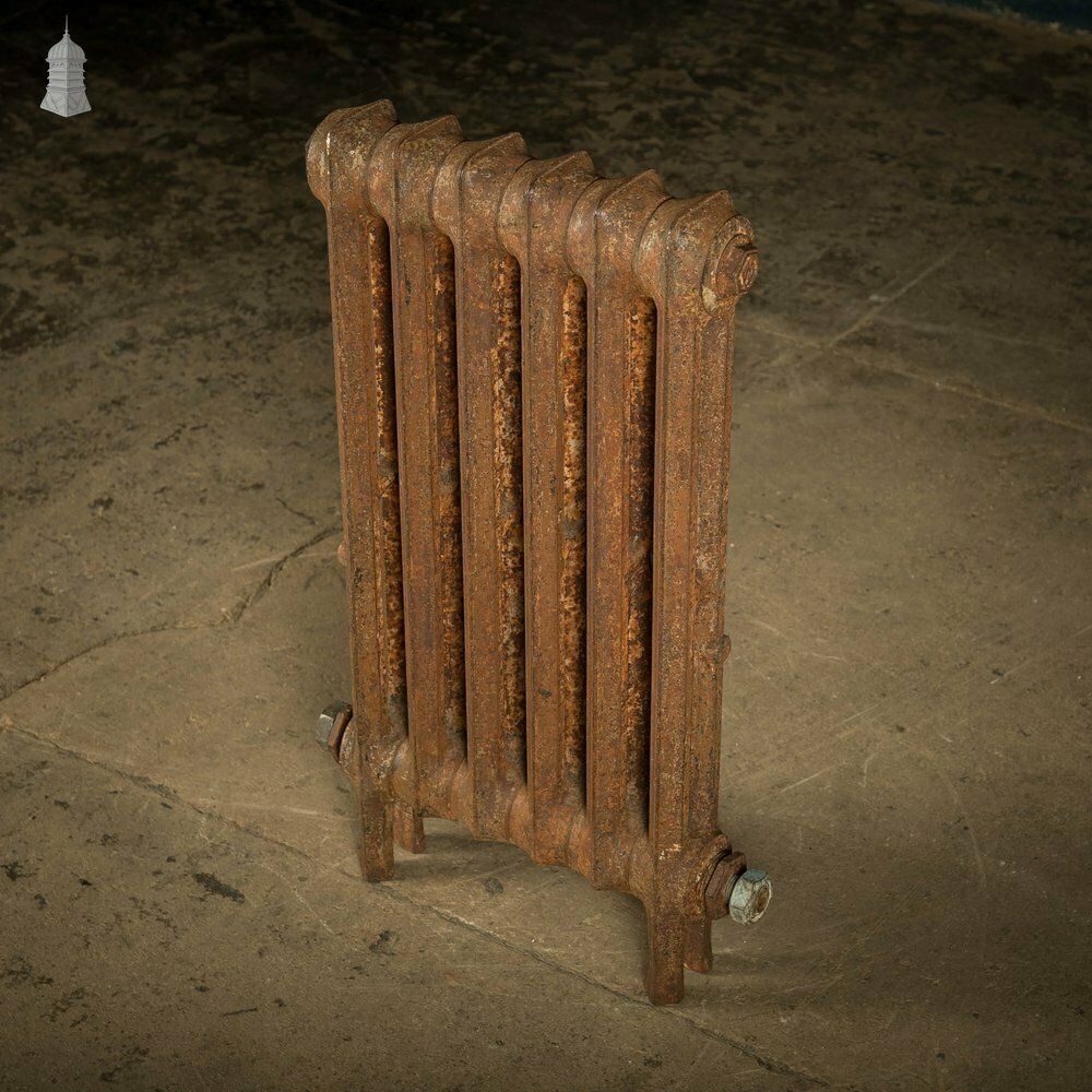 Cast Iron Radiator, Small 2 Column, 19th C photo Home Decor