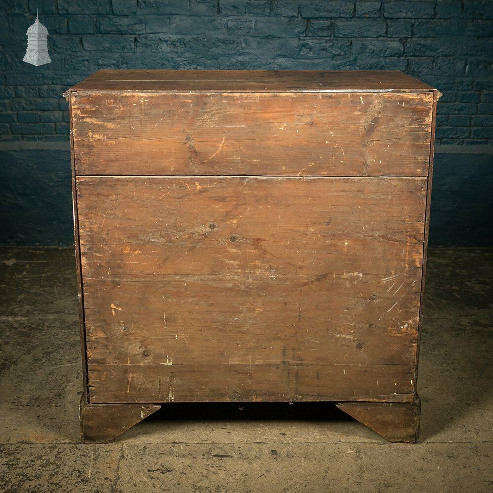 2400.0 Chest Of Drawers, George III, Oak 2 Over 3 Drawer With Brass Sphinx Pull Handles photo