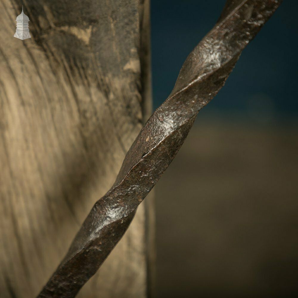 photo furniture Fireside Cooking Trivet, Pot Hanger, Period Wrought Iron And Reclaimed Materials
