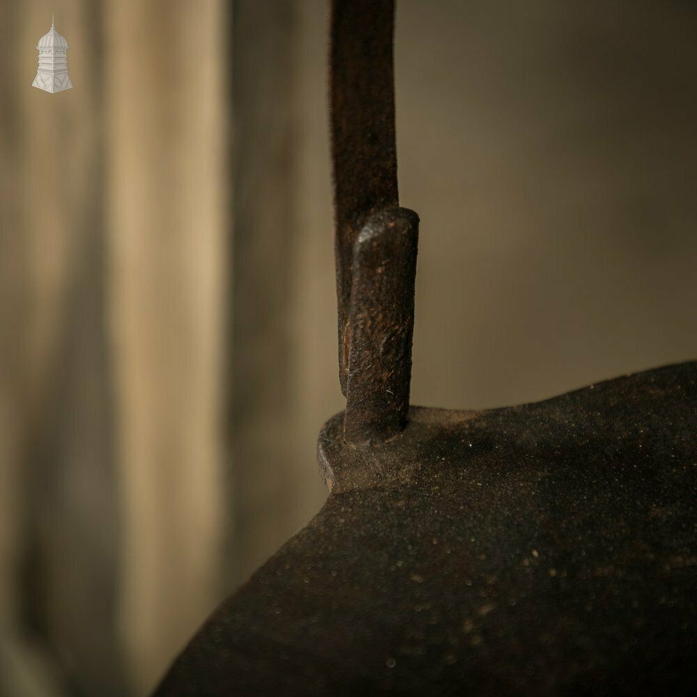 photo for sale Fireside Cooking Trivet, Pot Hanger, Period Wrought Iron And Reclaimed Materials