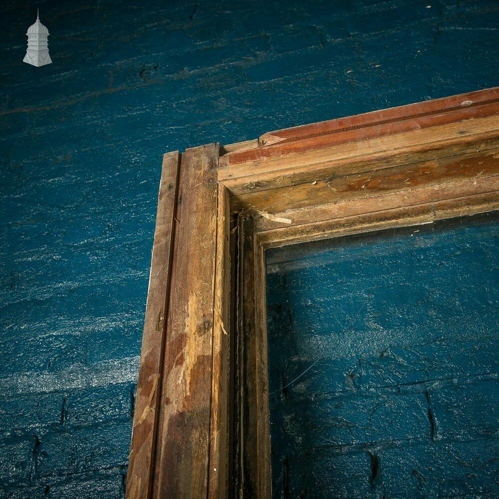 Sliding Sash Window, Edwardian, 8ft High, Hardwood photo vintage