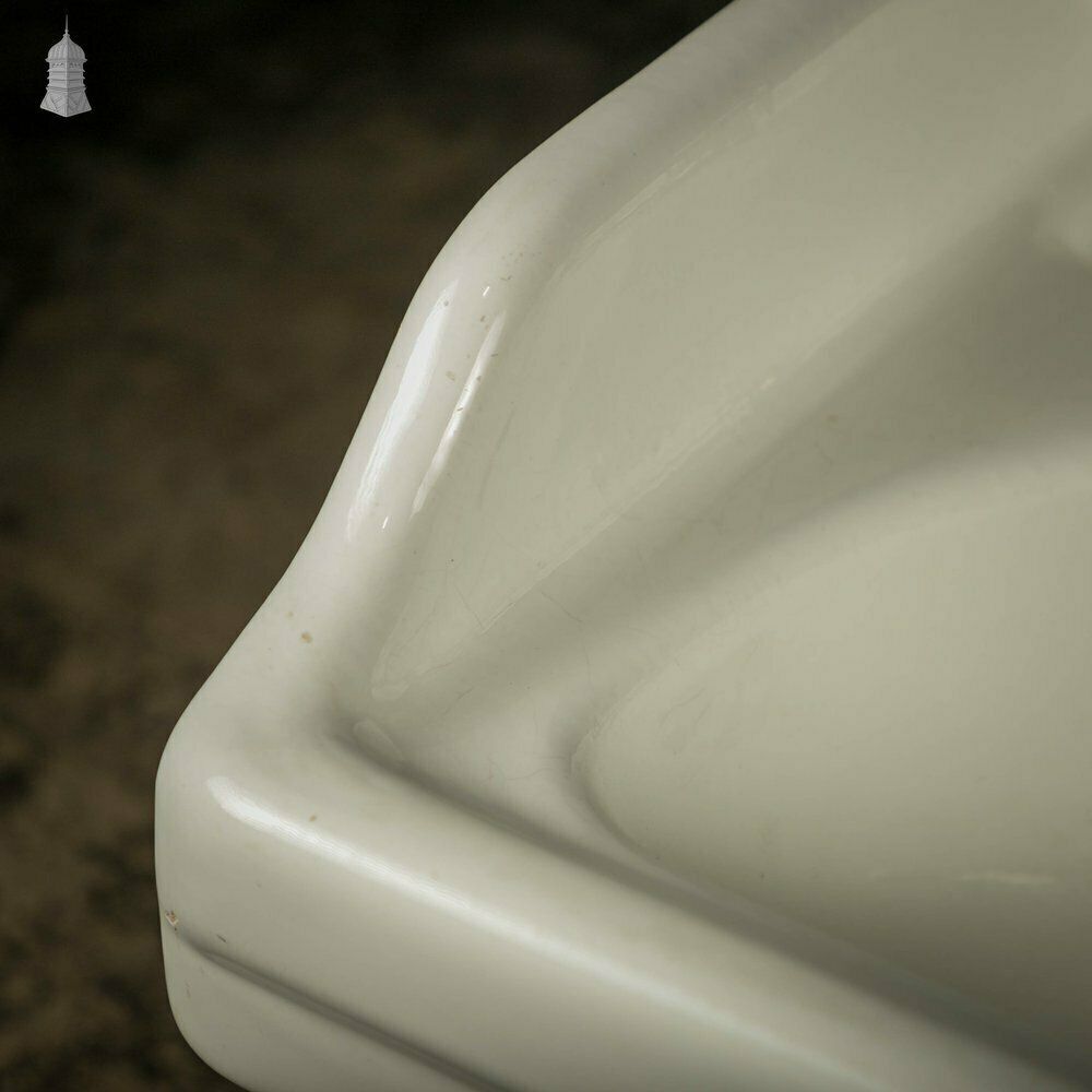 photo for sale Interlocking Wash Basins, His And Hers Deco Sinks, Pair