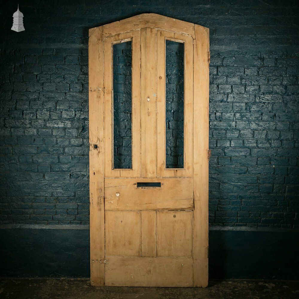 Victorian Arched Door, Gothic Revival Style photo vintage