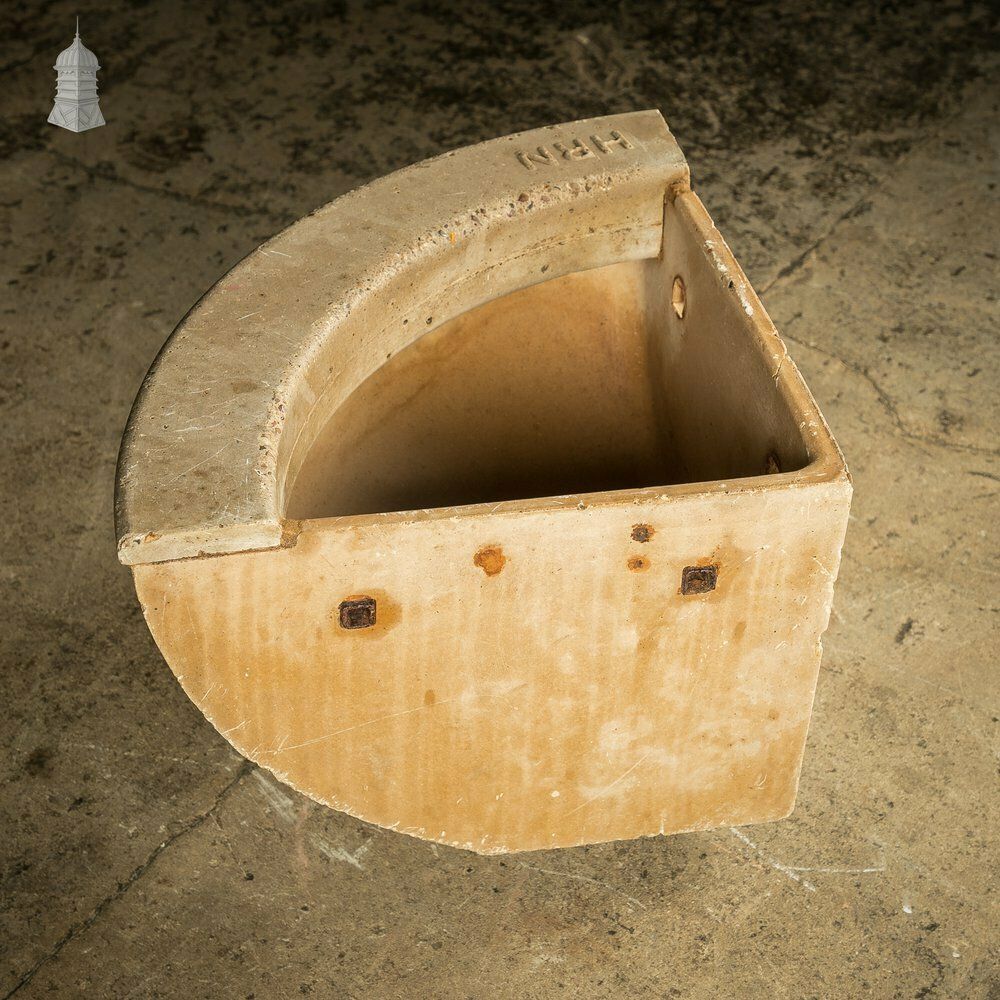 Concrete Corner Manger Trough Feeder Reclaimed From St Johns Barracks, London photo for sale