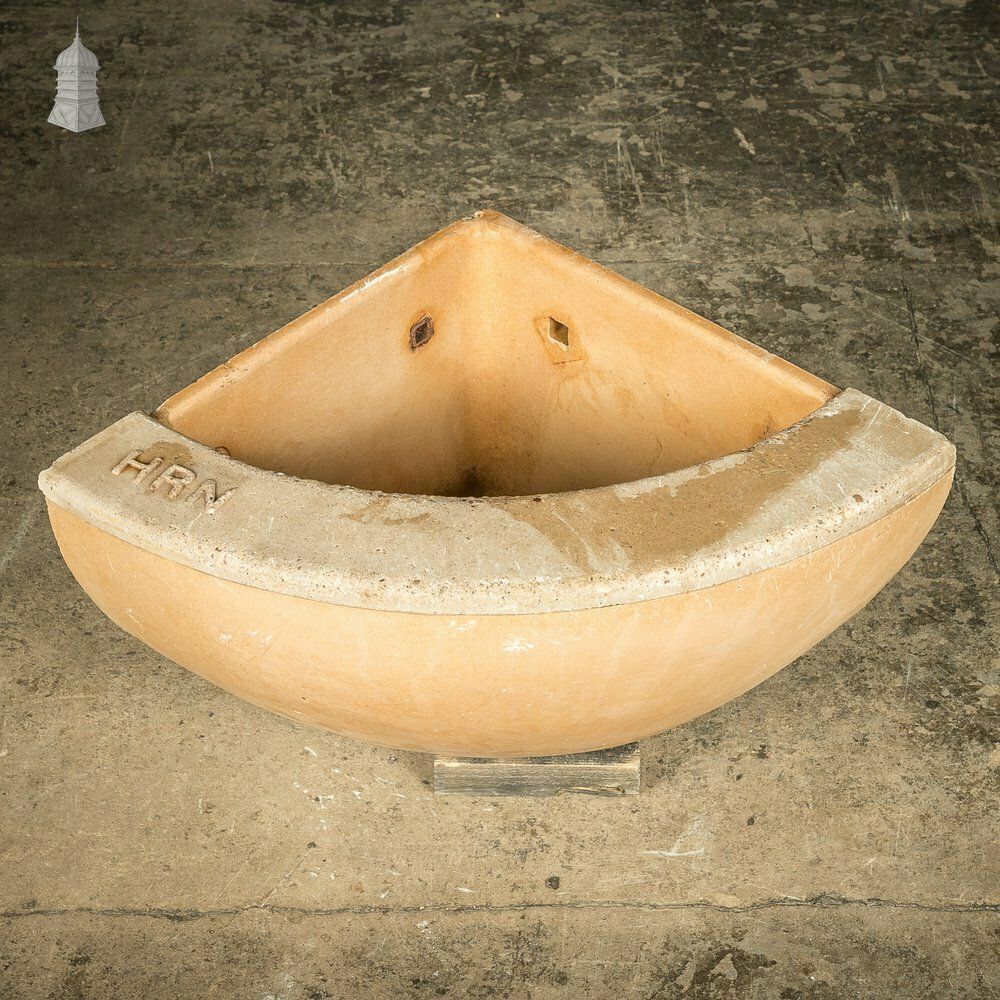 Concrete Corner Manger Trough Feeder Reclaimed From St Johns Barracks, London photo furniture