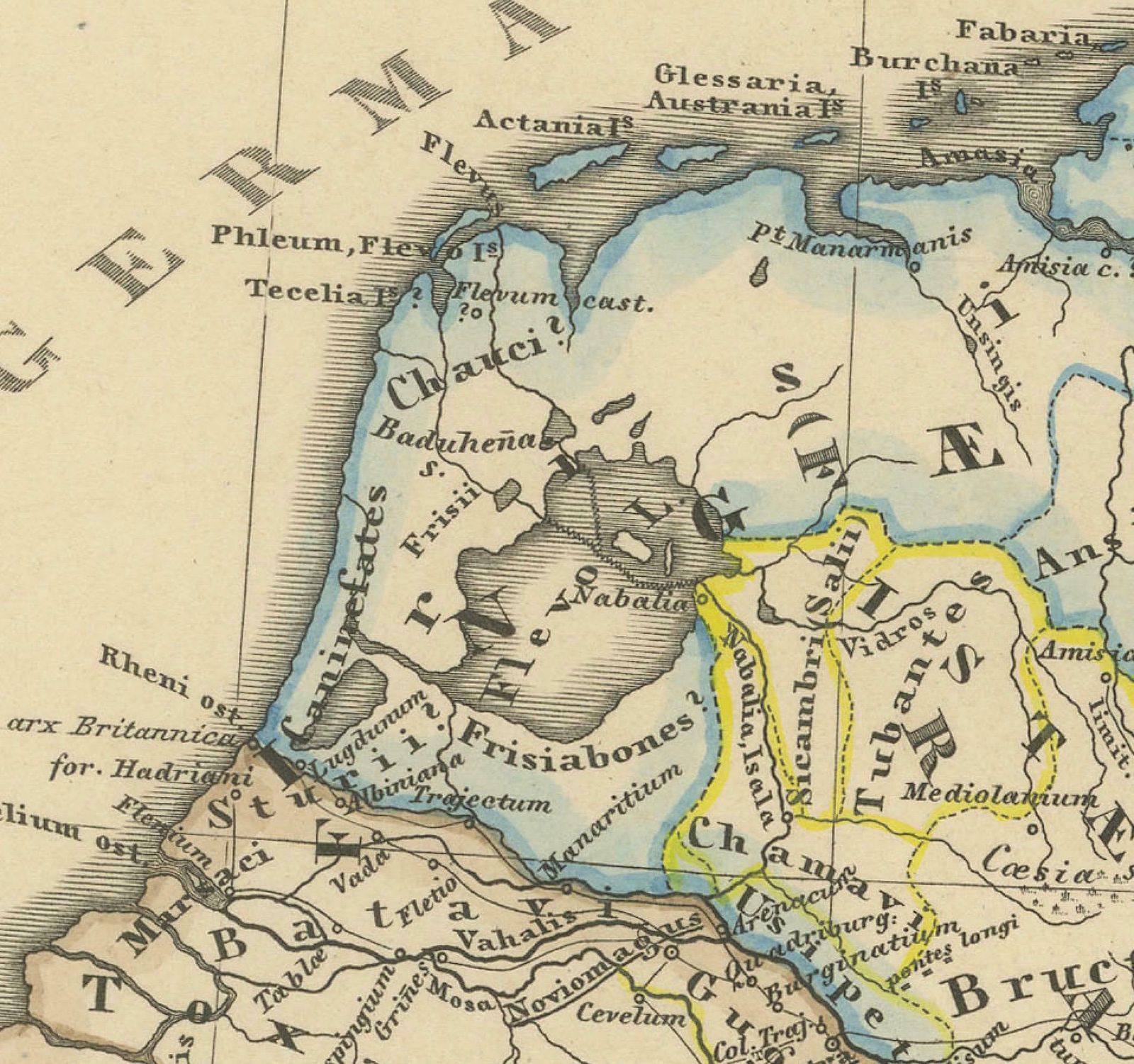 Roman Frontiers Engraved: Germania, Raetia, And Noricum, Published In 1880 photo 404.0