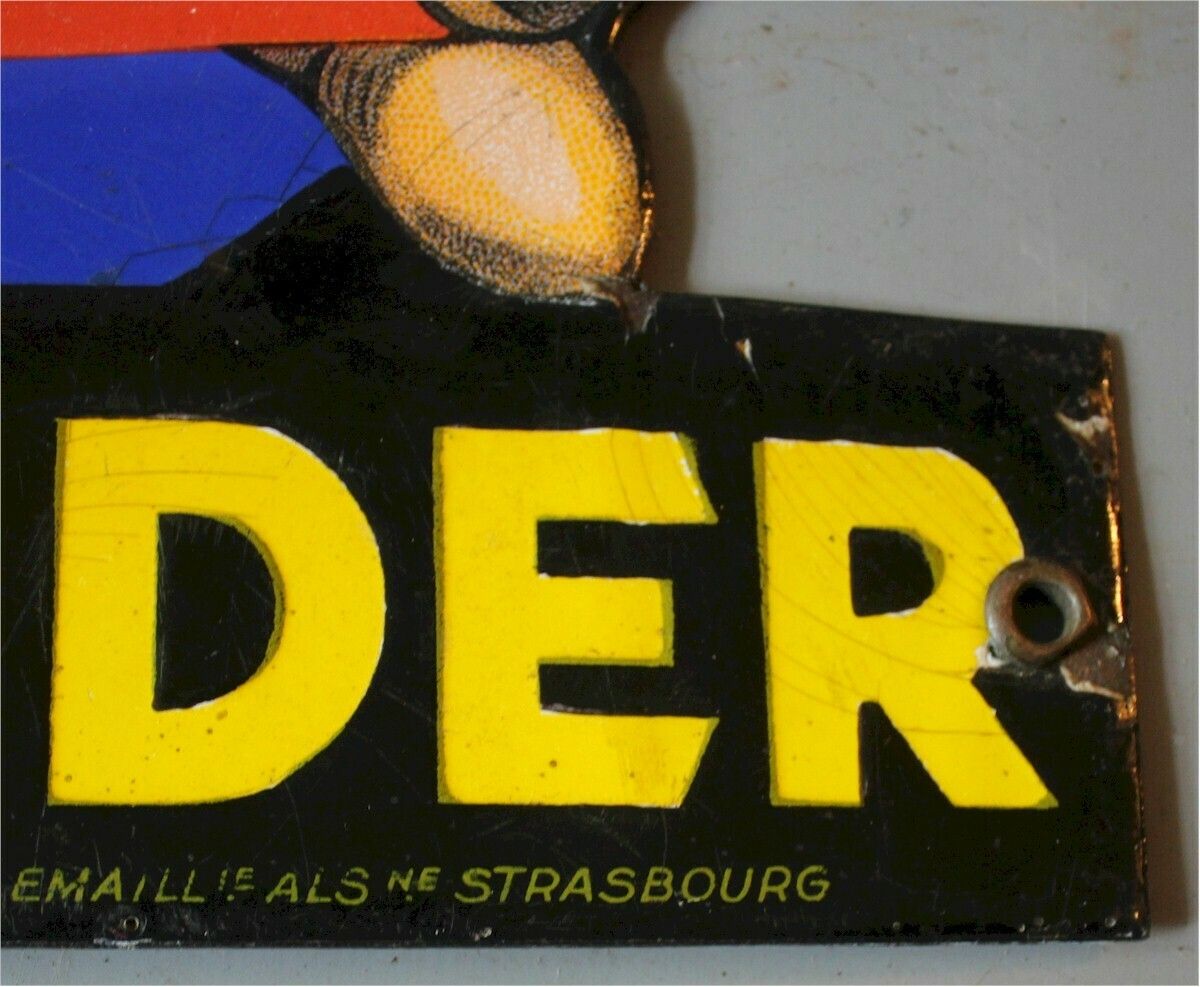 Pile Wonder Enamel Advertising Sign photo Home Decor
