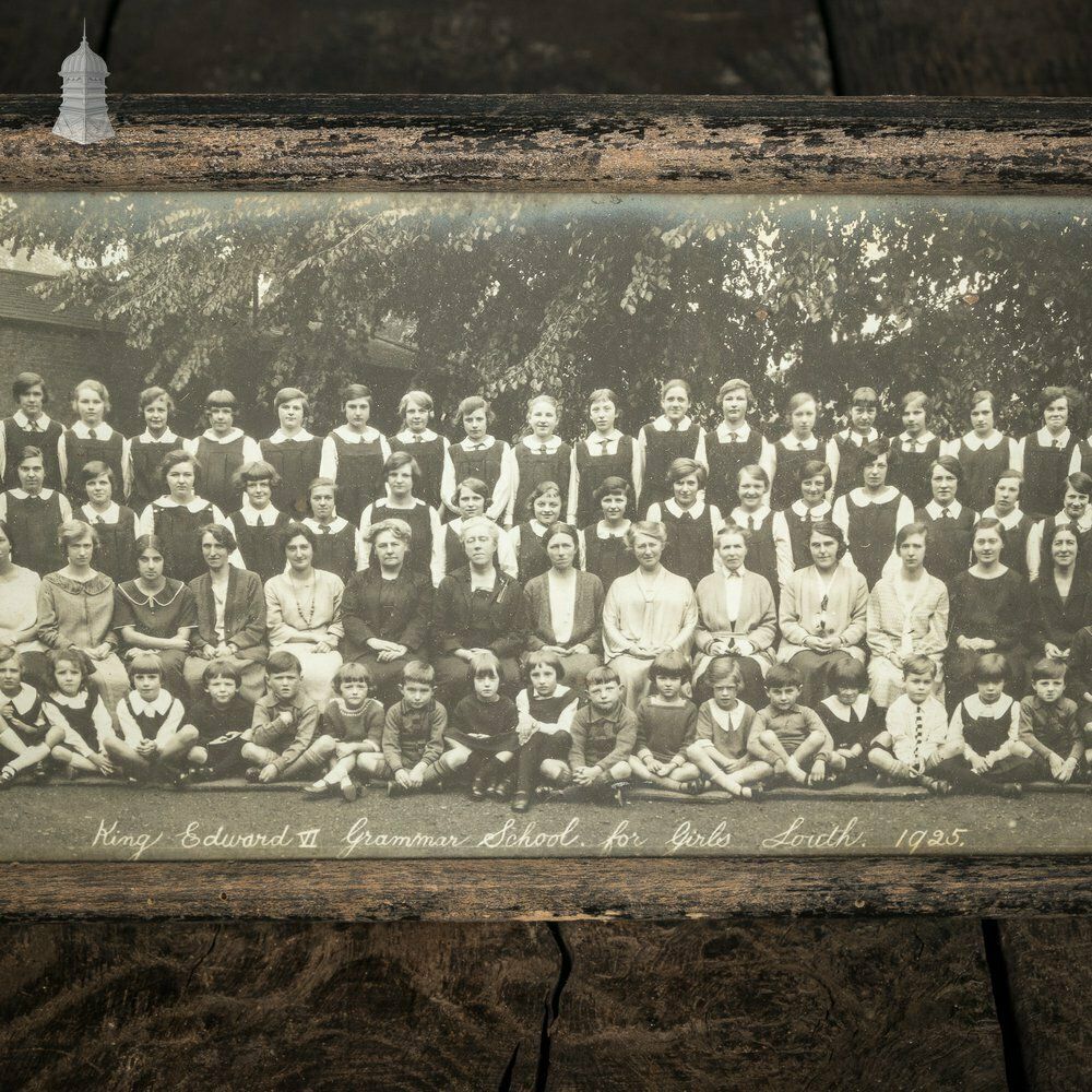 School Photo, King Edward VI Grammar School For Girls Louth 1925 photo for sale