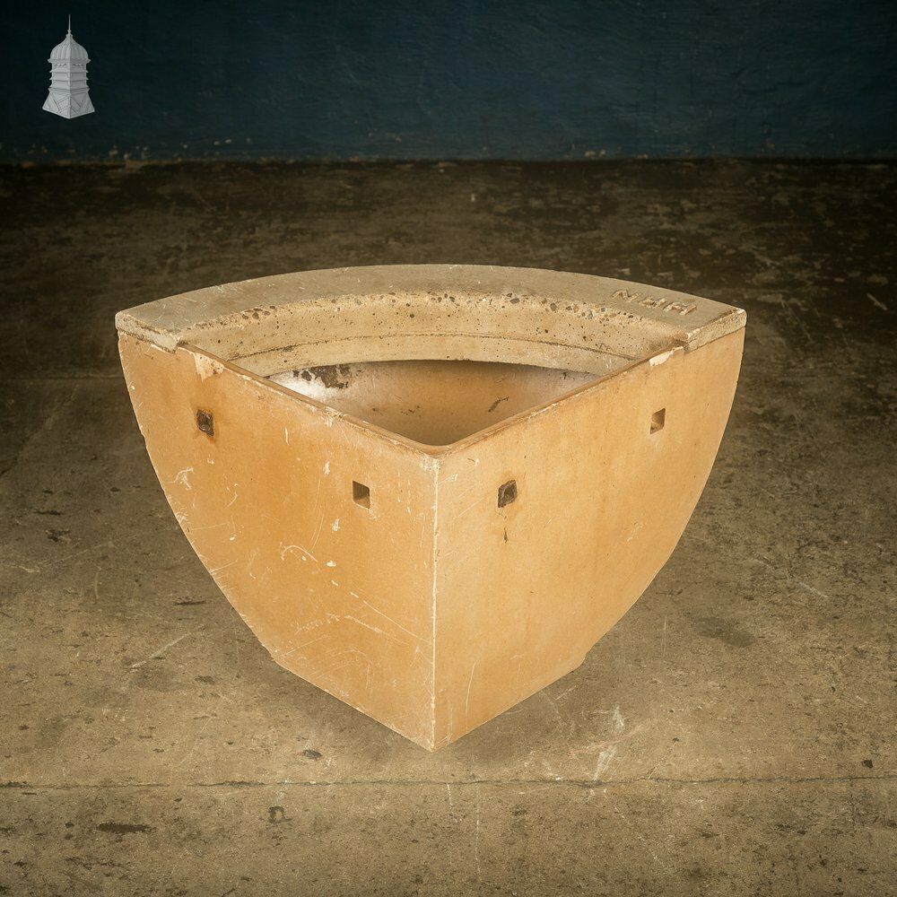 Concrete Corner Manger Trough Feeder Reclaimed From St Johns Barracks, London photo vintage