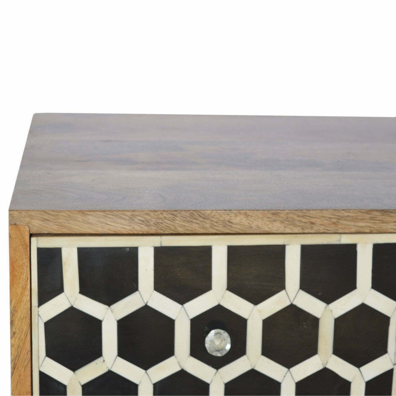 Solid Wood Nordic Style Bone Inlay 8 Drawer Chest photo Furniture