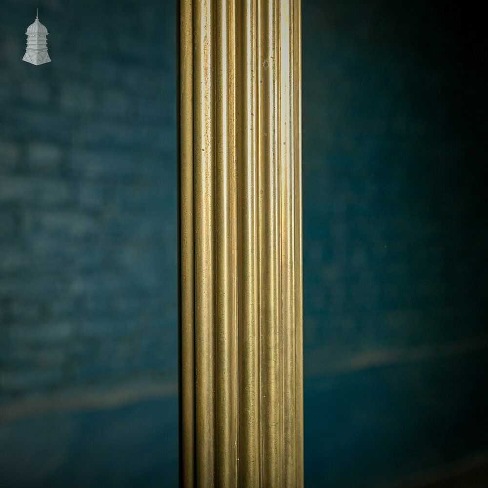 Brass Standard Lamps By Elkington & Co, Adjustable 19th C Neo Classical Corinthian Columns With Paw Feet photo 2760.0