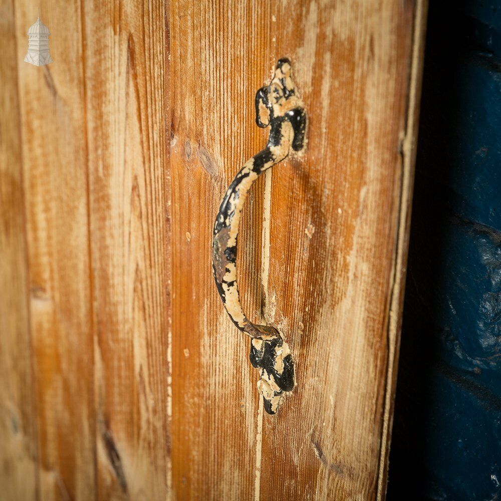 Stripped Pine Braced And Ledged Cottage Door photo Home Fixtures