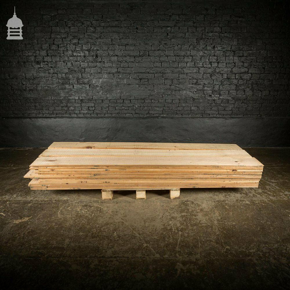 30 Square Metres Of Pine Floorboard Wall Cladding Cut From Reclaimed Joists photo buy