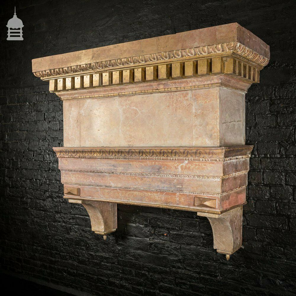 Art Early 19th C French Oak Chimney Hood photo