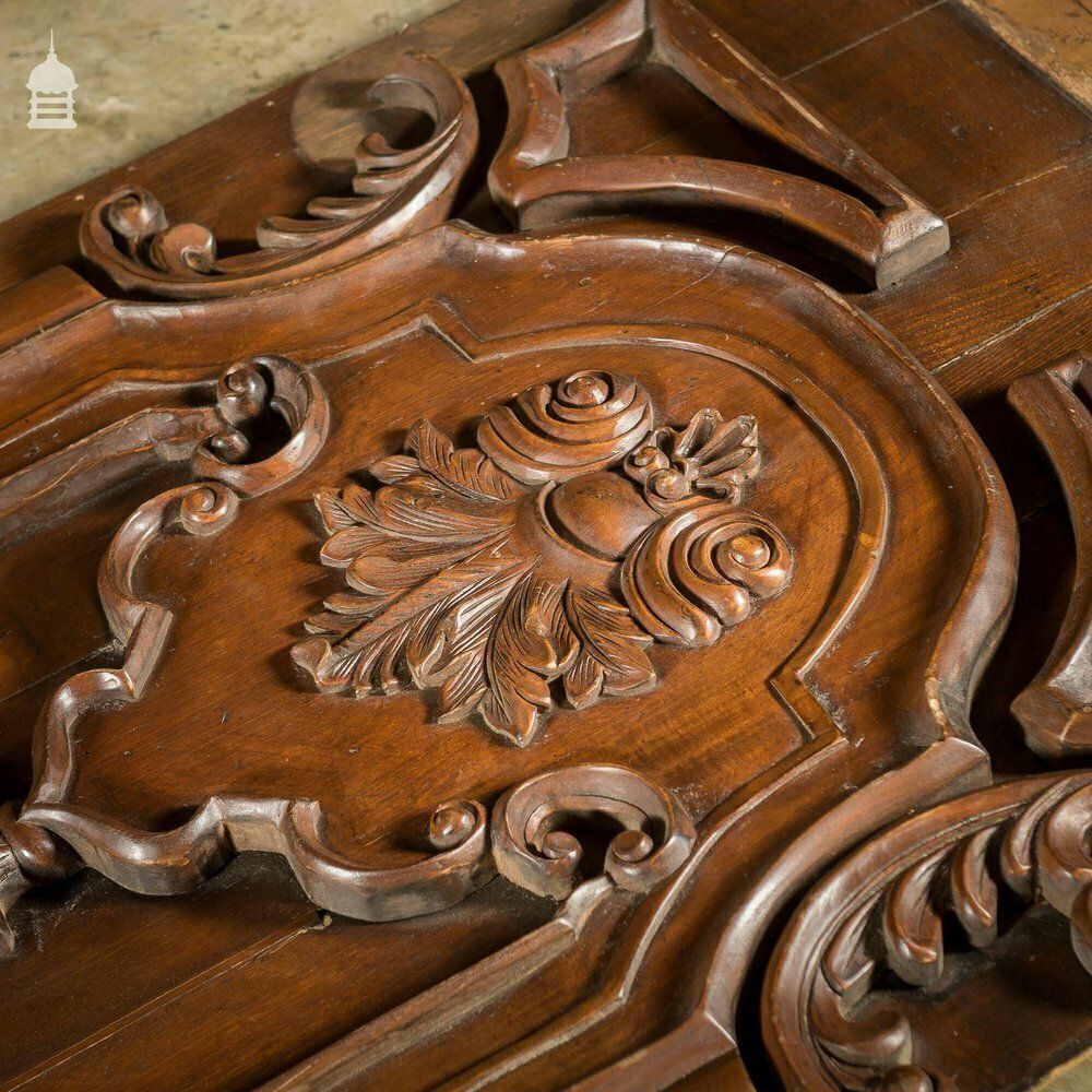 photo furniture Set Of 5 Decorative 20th C Carved Wooden Panels