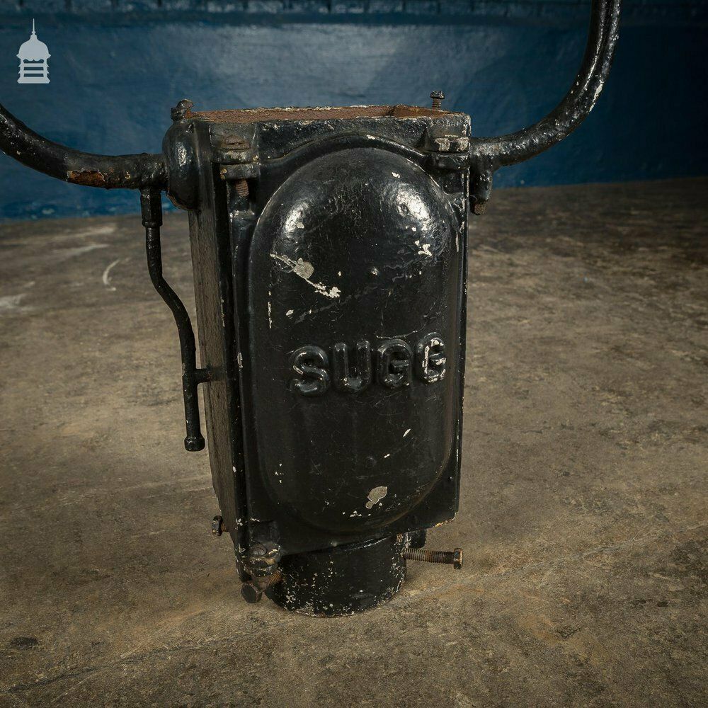19th C Black Painted Copper Top Lampost Light Fitting photo Lighting