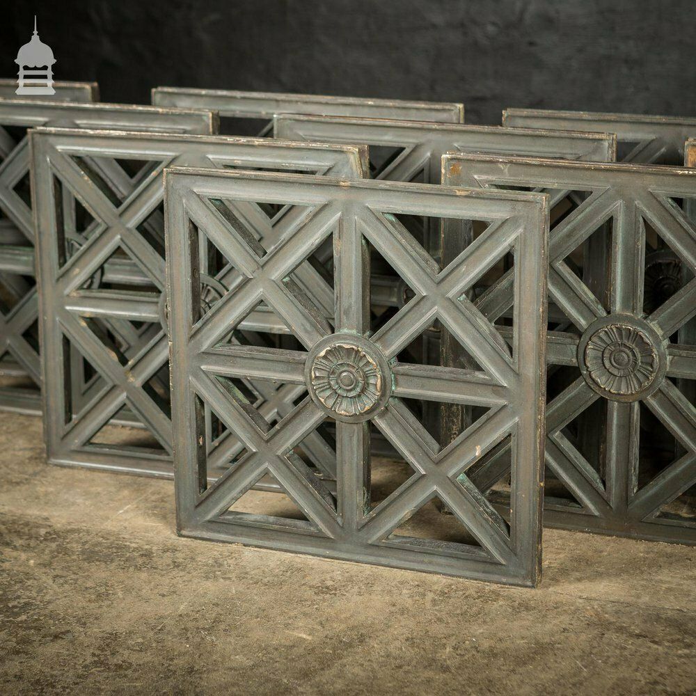 Collection Of 10 19th C Bronze Gate Elements Reputability From Buckingham Palace photo vinterior